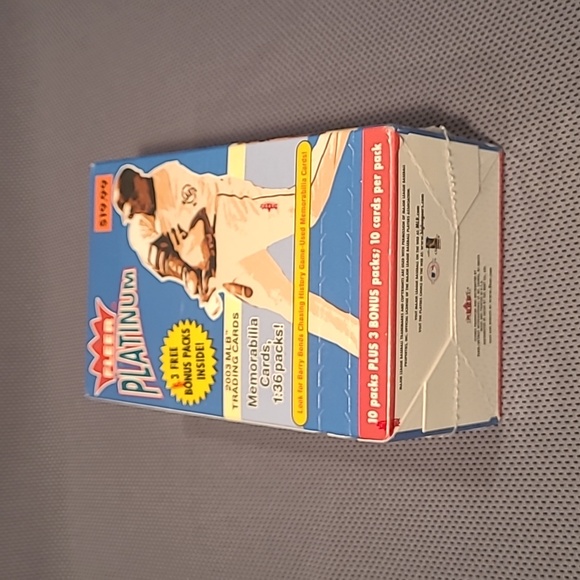 2003 Fleer Platinum MLB Baseball Card Factory Sealed Box Barry Bonds - Picture 3 of 6